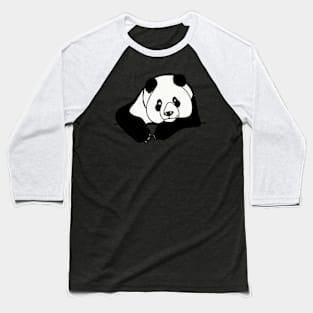 Pondering Panda Baseball T-Shirt